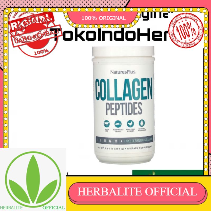 100% ORIGINAL natures plus collagen peptides multi collagen