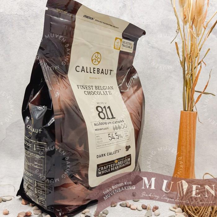 

Barry Callebaut 2,5 Kg Dark Callets 54,5% 811 Finest Baru