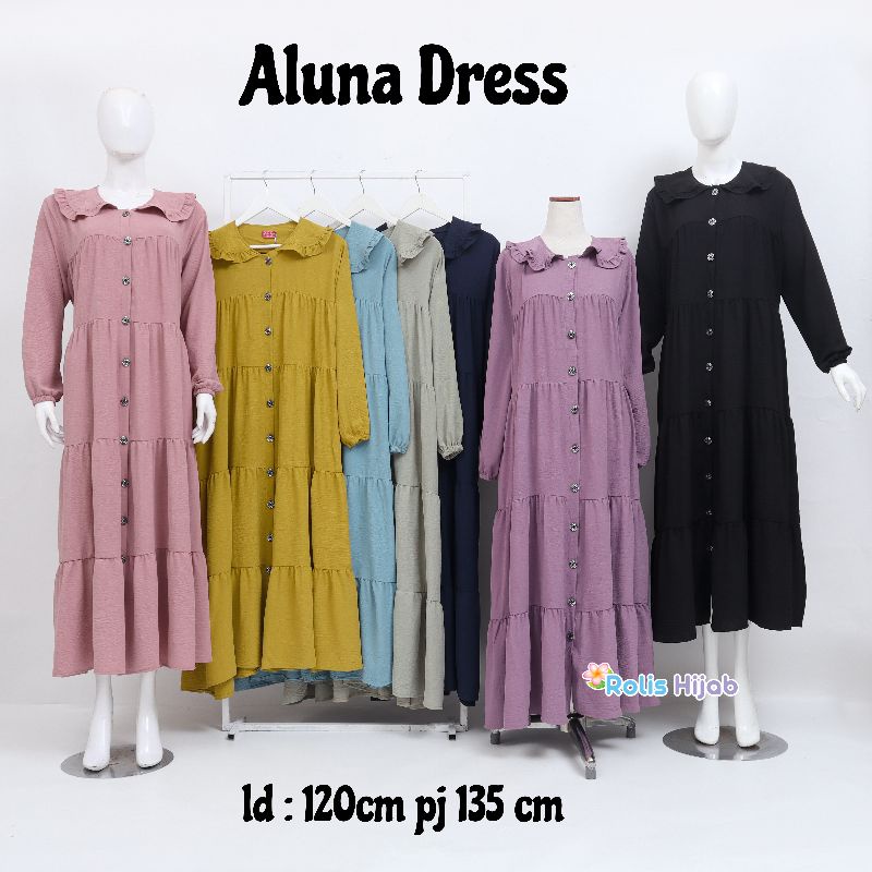 Gamis Alluna jumbo all size XXL