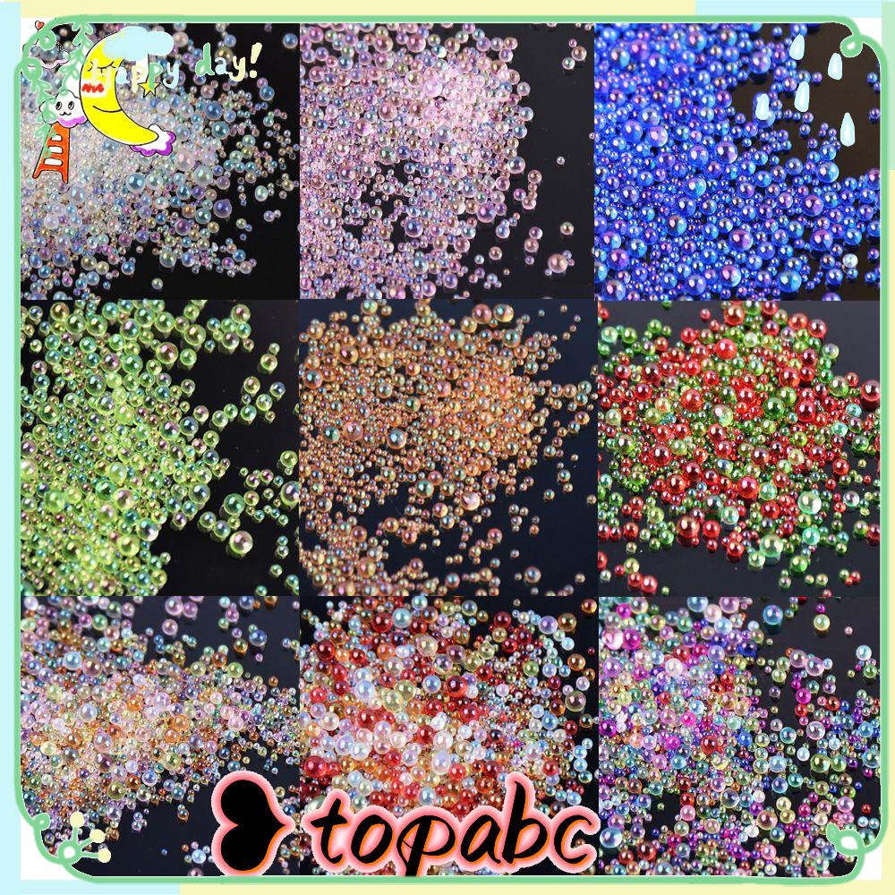 Top Bubble Beads Resin Panas Epoxy Filler Resin Kerajinan Nail Art Membuat Perhiasan