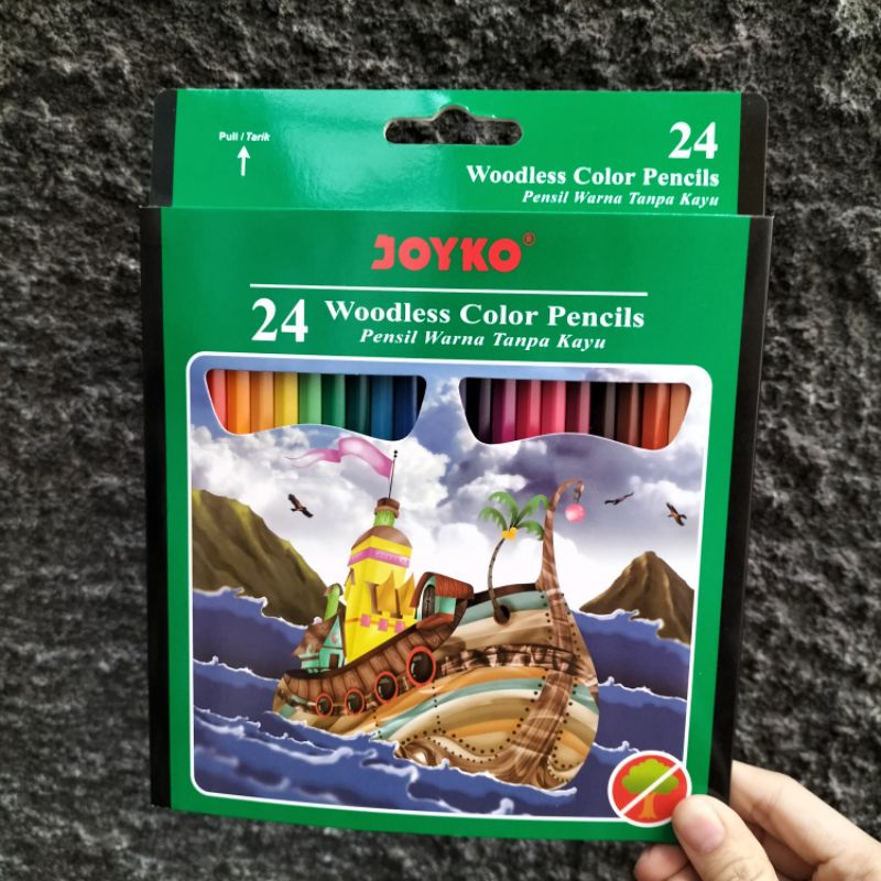 

Pensil 24 warna JOYKO CP104