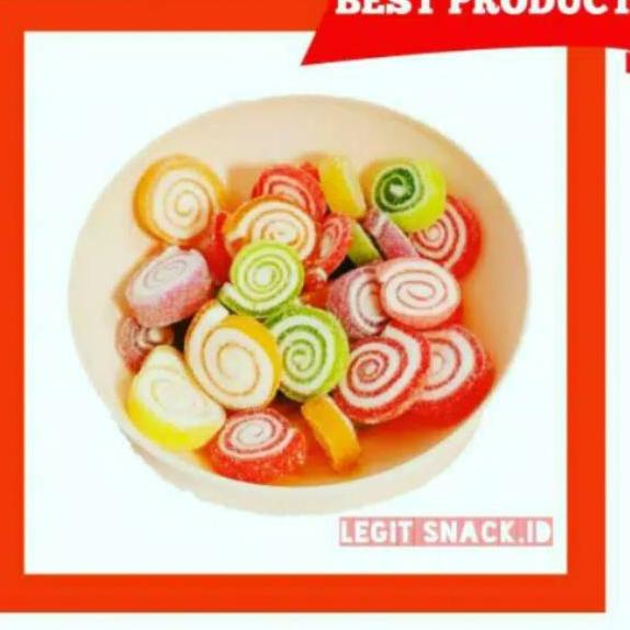 

Diskon✔️Permen Jeli Thailand / Fruit Jelly Roll Candy / Jelly Rol Lingkaran Circle 250 Gram|RA1