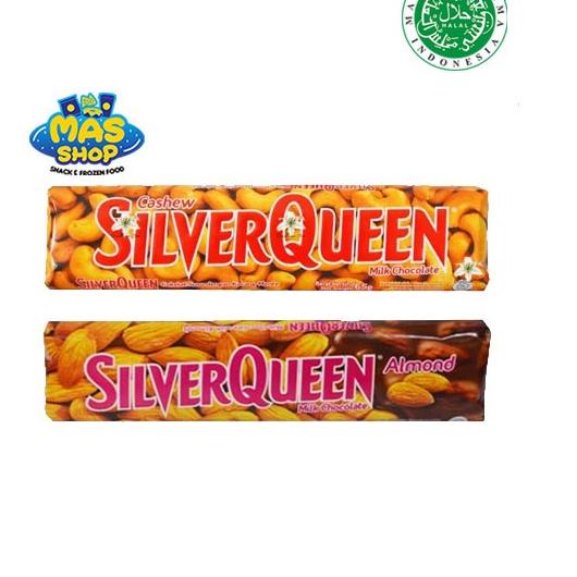 

【murah】 Silverqueen mede almond 58gr Silverqueen cashew mede fresh exp setahun SilverQueen Milk Chocolate