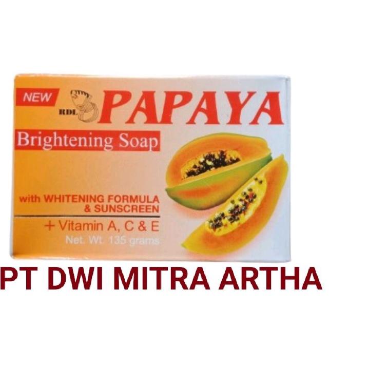 SABUN PAPAYA RDL //PT DWI MITRA ARTHA// 135gram