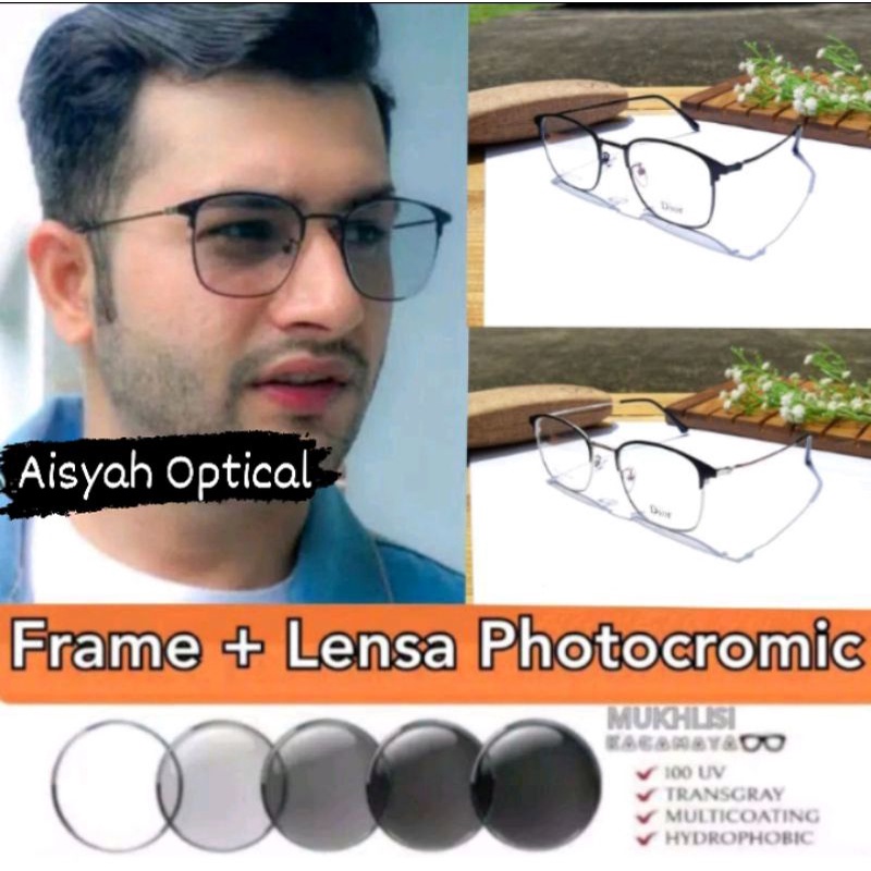 kacamata anti radiasi+photocromic bluerey #kacamata minus kacamata fashion cewek cowok