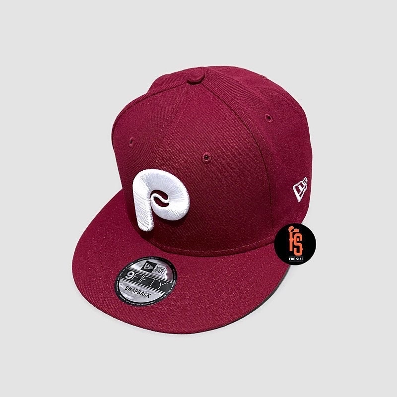 TOPI NEW ERA ORIGINAL 950 WS 1980 PHILADELPHIA PHILLIES MAROON