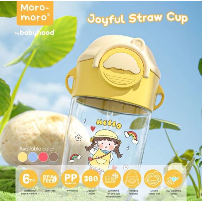 Moro-moro Joyful Straw Cup 360ml