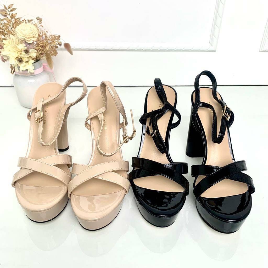 SANDAL WANITA HIGH HEELS SANDAL CKS CKS508 PREMIUM IMPORT