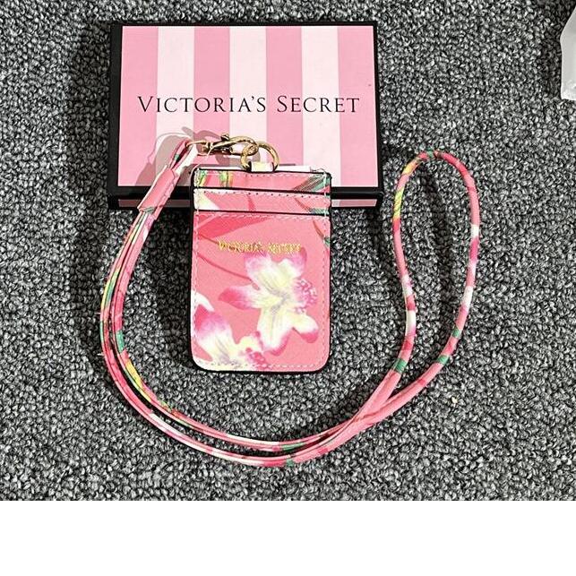 

➞✸✿ CARDHOLDER ID TEMPAT KARTU DOMPET KARTU TALI PICTORIA SECRET VS LANYARD WANITA IMPORT PREMIUM # Dijual