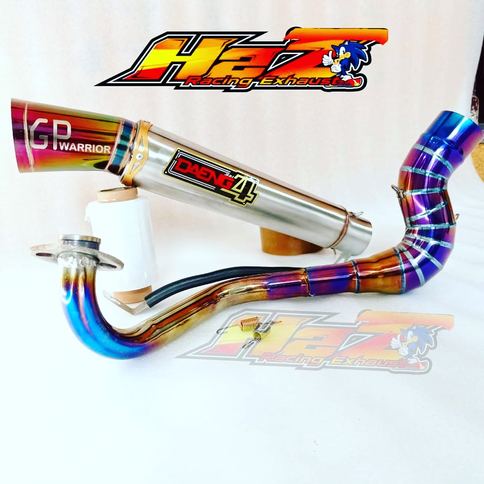 Jual Exhaust Daeng Pipe for mio sporty, mio i125,click 125,150,n max