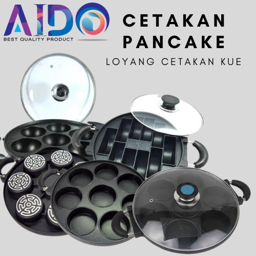 Cetakan Kue Bolu bulat / cetakan martabak mini / LOYANG PANCAKE Cake pan / Cetakan pan cake/ Cetakan kue pukis