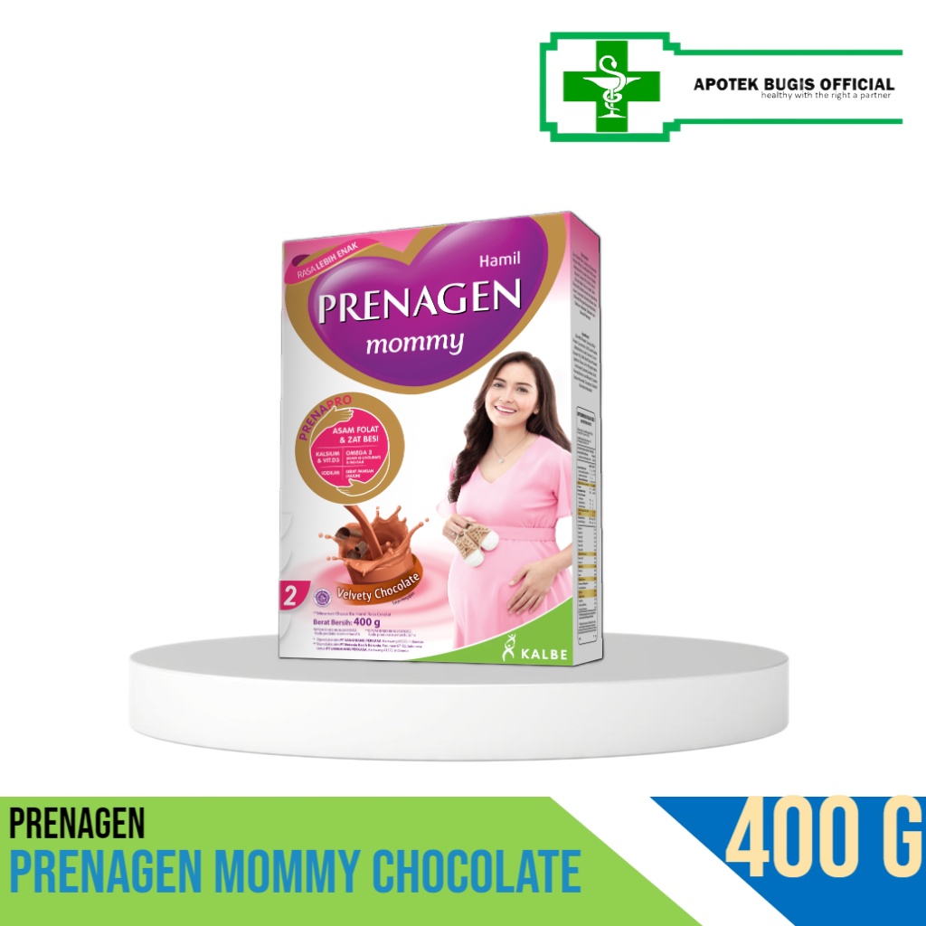 Prenagen mommy 400gr Coklat/Vanila/Strawberry/kacang Ijo