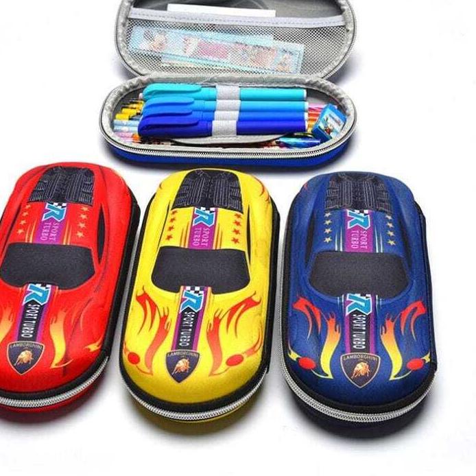 

T5D➤ ( Mia )Pensil Case 3D Anak Sekolah TK SD Kotak Pensil 3D Bahan EVA Terkini