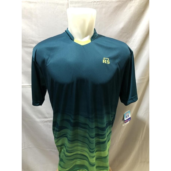 KAOS BADMINTON RS HNP 9023 ORIGINAL-BAJU BULUTANGKIS RS HNP 9023 HIJAU