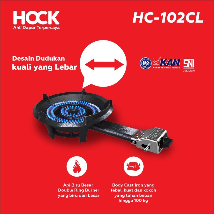 Kompor Hock HC 102CL