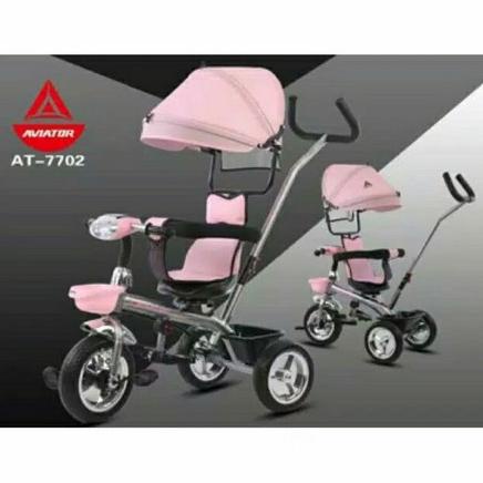 Sepeda Anak Roda 3 Baby Stroller Tricycle Rotor Bmx Aviator At-7702 #Original