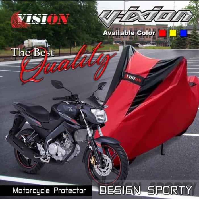 SARUNG MOTOR VIXION COVER PENUTUP BODY MOTOR WATERPROOF VISION2