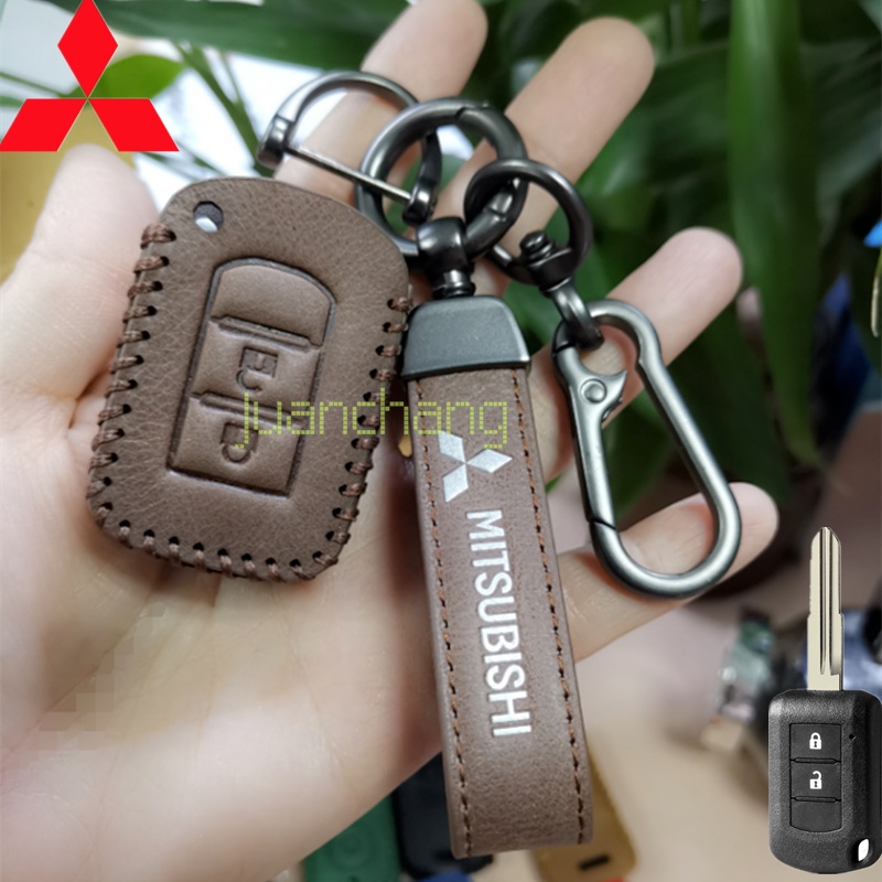 [Ready Stock] Kulit Berkualitas Tinggi Untuk Mitsubishi key cover Montero Mirage Xpander Strada GLXFor Mitsubishi Montero GLX, Mirage GLX, Xpander GLX, Strada GLX