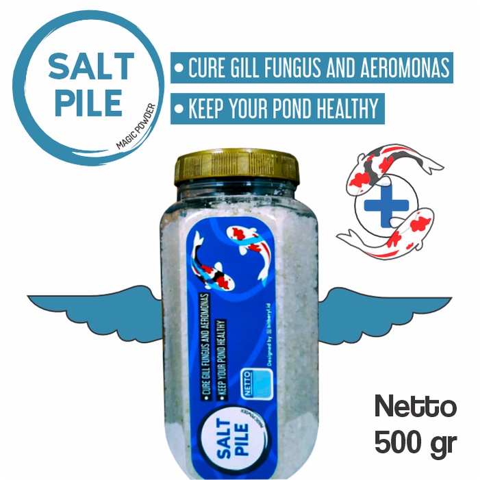Ikanesia - Garam Ikan Salt Pile 500 Gr [TOPLES BIG SIZE 350]
