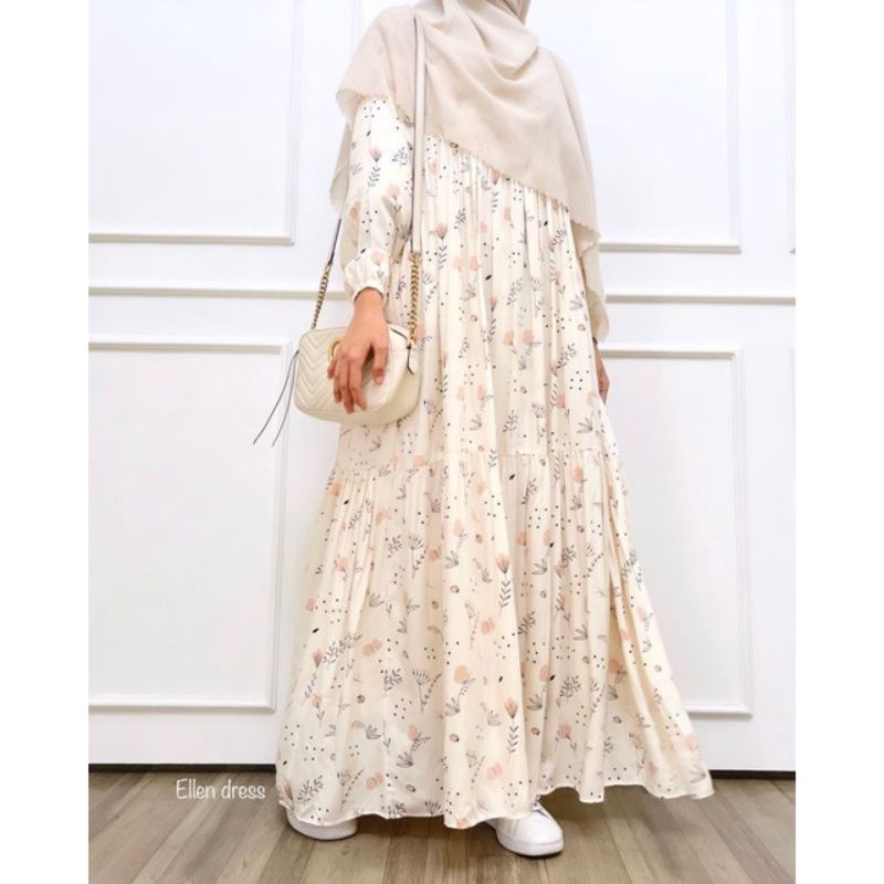 latasha outfit dress/gamis