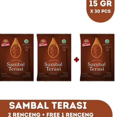 

Terupdate 7A60K PAKET SAMBAL TERASI SACHET 15 GR BUY 2 GET 1 Q82 Best Product