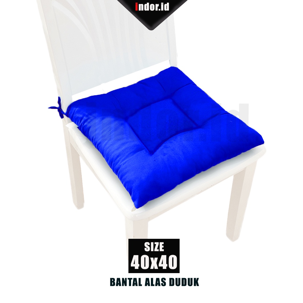 indor.id Bantal ALAS DUDUK KURSI size 40x40 - Bantal Duduk Empuk - Bantal Lesehan Murah - Bantal Duduk Serbaguna
