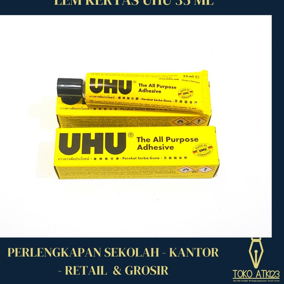 

デ Lem Kertas Cair Merk UHU 35ml ぞ