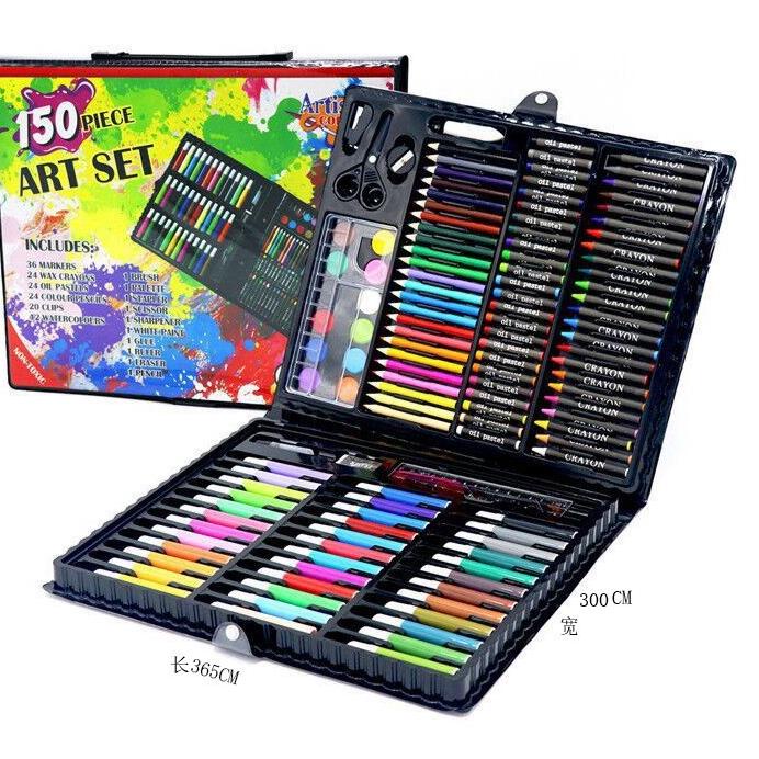 

¤¤» AS150- Art Set Isi 150pc Pensil Warna Set Anak Alat Melukis
