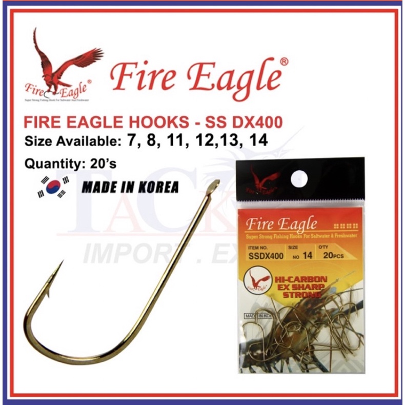 MATA PANCING KAIL UDANG FIRE EAGLE SSDX 400 UDANG GALAH