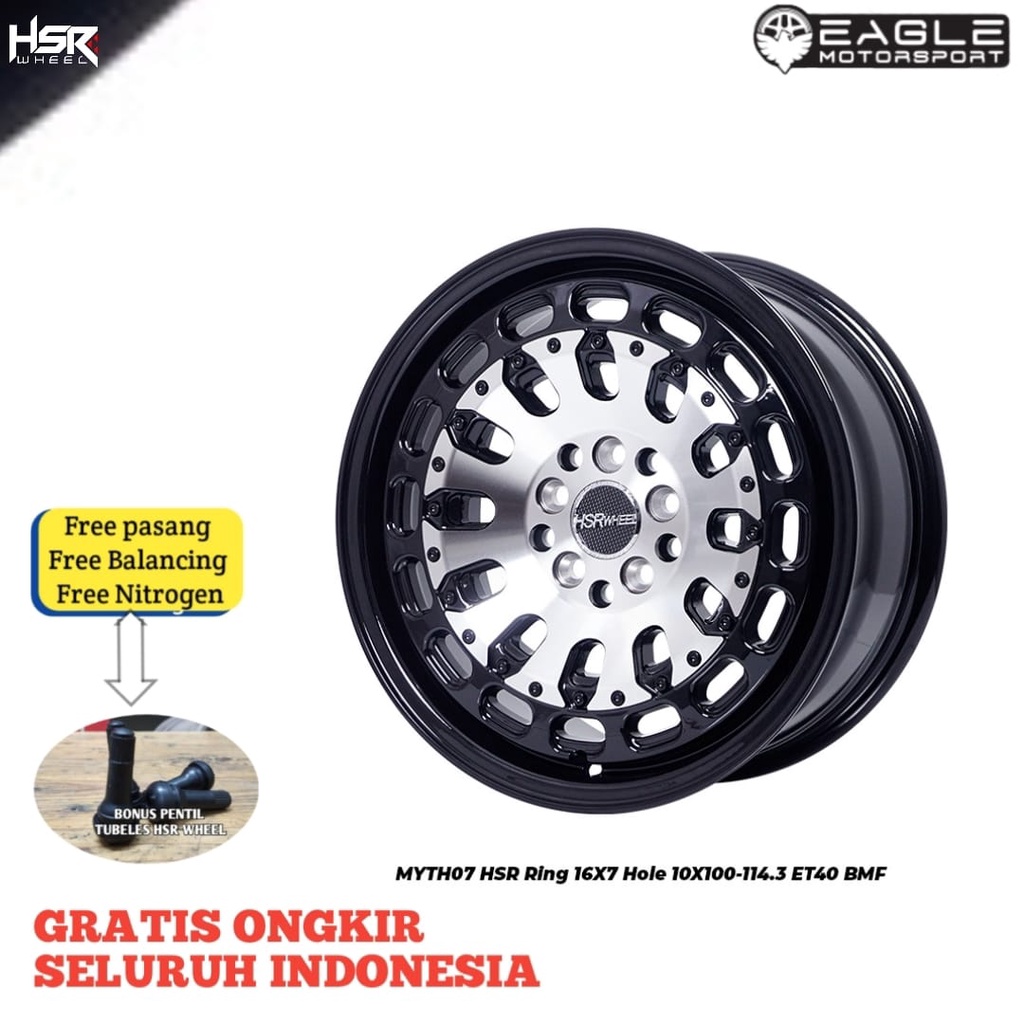 VELG MOBIL R16 RING 16 VELG INNOVA ERTIGA CRV BRV TRIOS RUSH HSR WHEEL MYTH 07