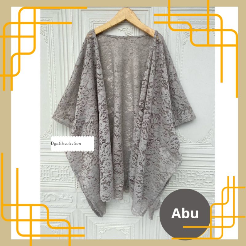 Cardigan Brukat Atasan Kebaya Outer Kebaya Brukat Baju Kondangan Wanita Kekinian Cardigan Oversize K