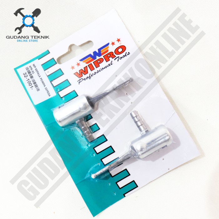 Kepala Pompa Angin Ban Sepeda Motor Mobil SATUAN KPS-01 WIPRO / Kepala Cop Pengisian Angin 1 Pcs KPS01 KPS 01 WIPRO