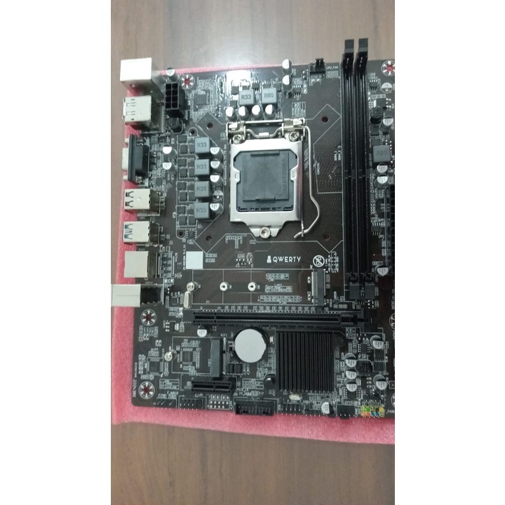 MOBO Mainboard Motherboard Intel H110M LGA 1151 Slot NVME B150 H110 Z270 DDR4 Support Generasi 6 dan