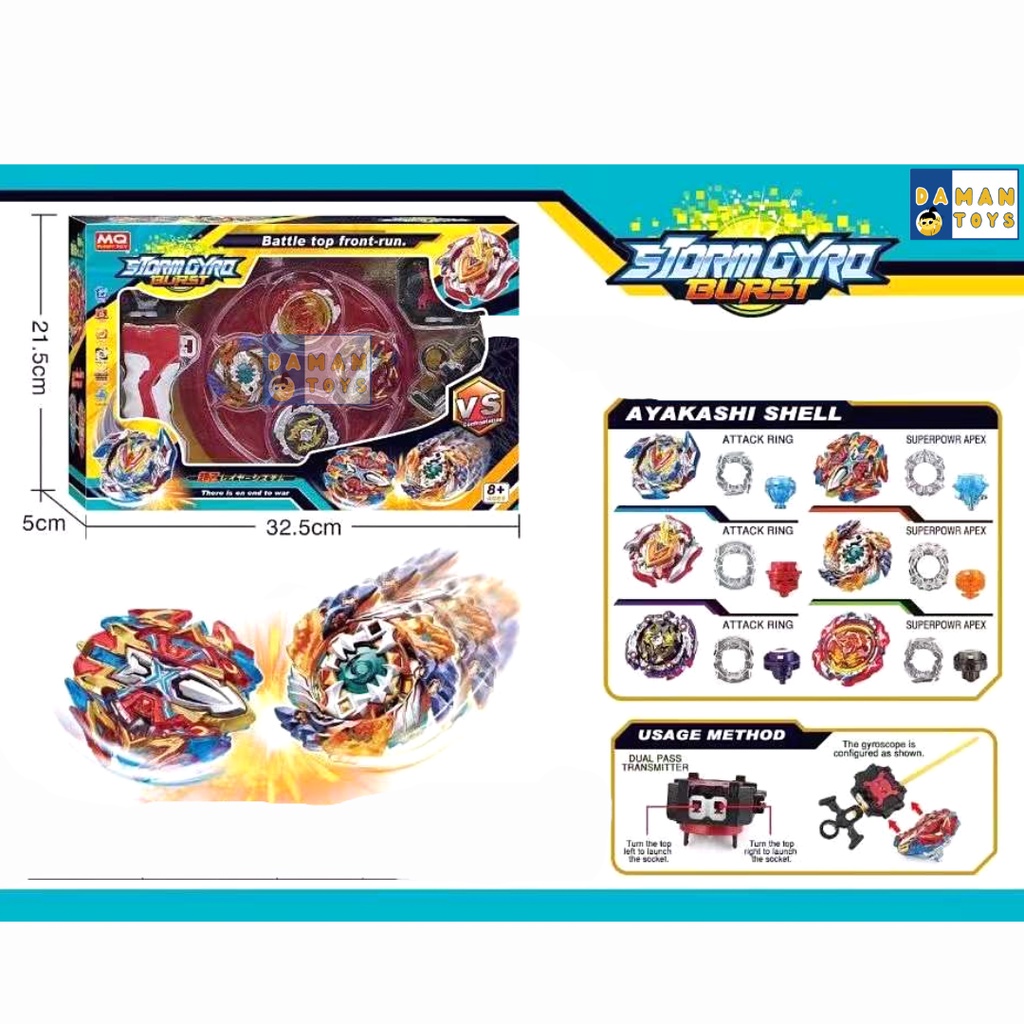 Mainan Gangsing Beyblade Burst valkyrie ripcord Lord Spriggan Gasing Gansing Arena Bayblade