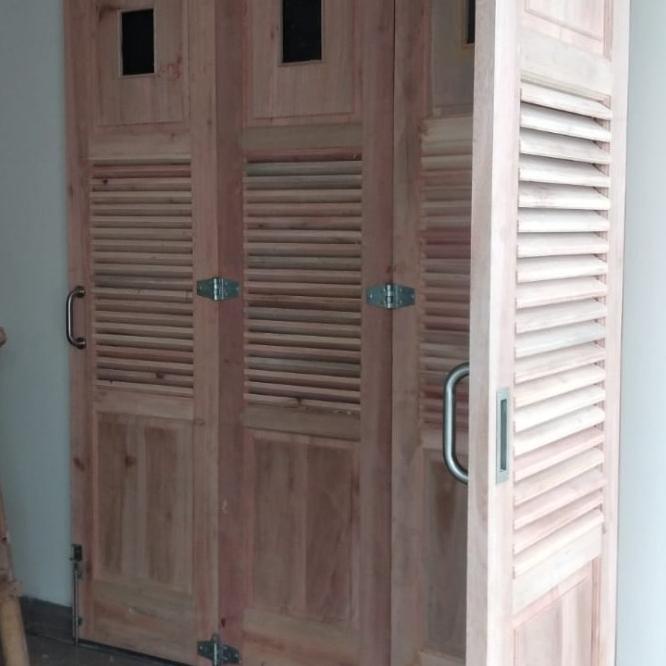 Rel Pintu Garasi Tikung 5 Daun