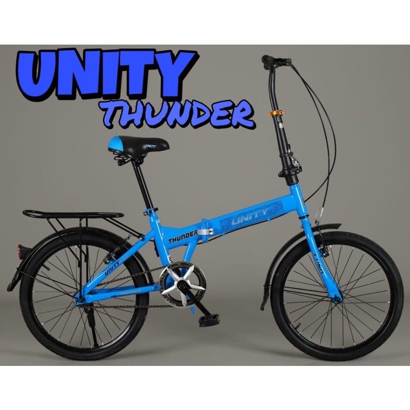 Sepeda Lipat Unity 20 inch Thunder