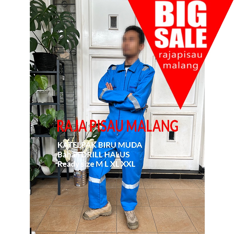 RPM Wearpack Coverall Safety / Baju / Seragam Kerja Proyek / Katelpak Termurah