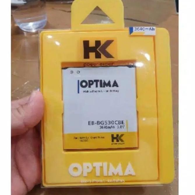 [NA.21De22q] Baterai Samsung j2 prime/j5 Grand prime DOUBLE POWER HK OPTIMA G530