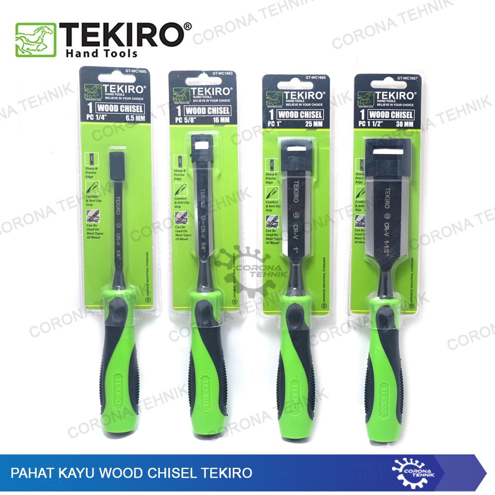 Pahat Kayu Wood Chisel Tekiro