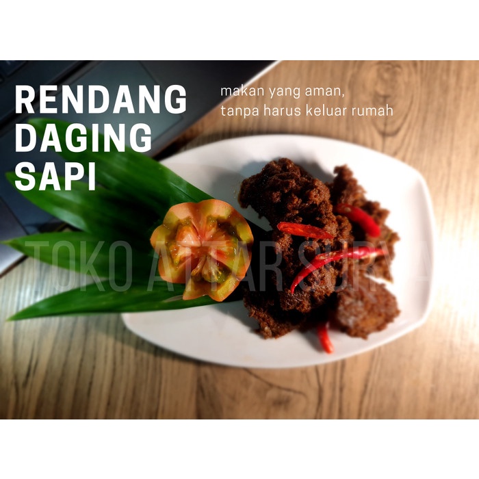 

✿ BISA COD✿ Rendang Daging Sapi, Stok Makanan, Instan Cook