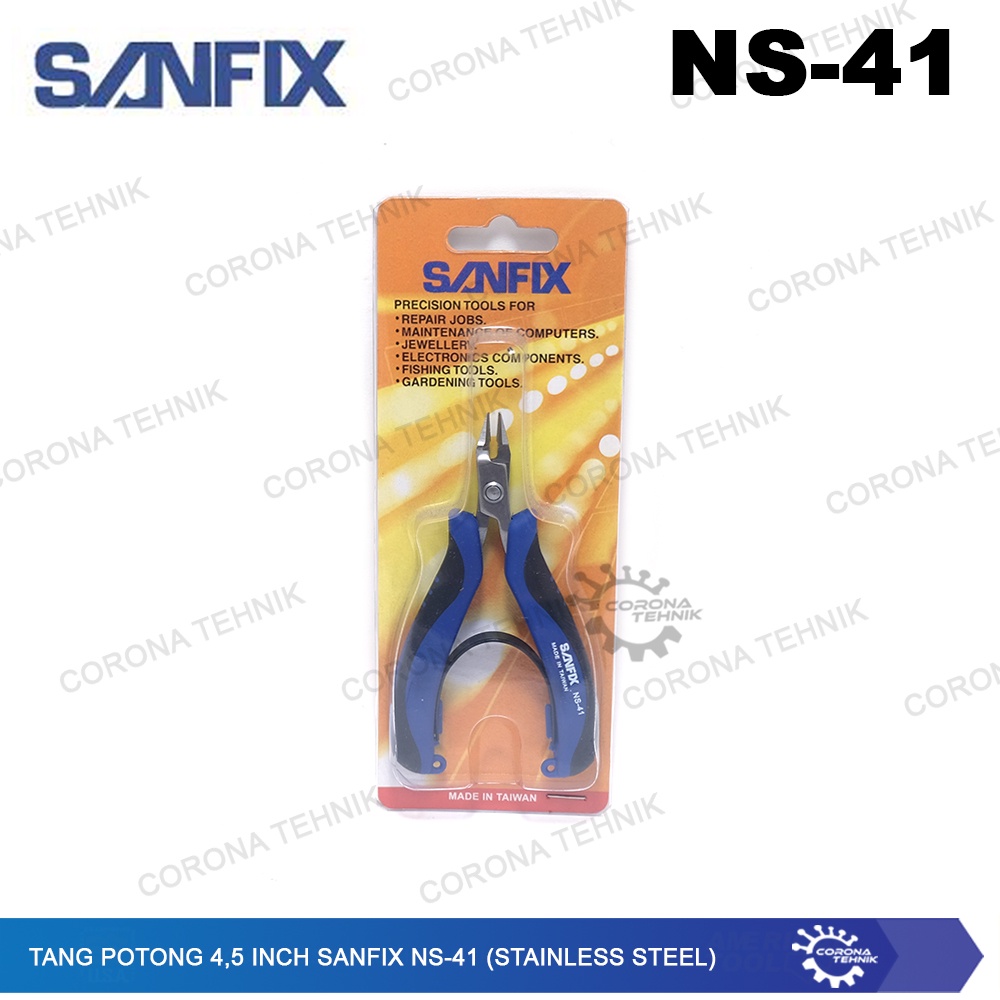 NS-41 - Tang Potong Stainless Steel 4,5 Inch Sanfix