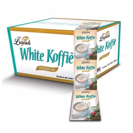 KOPI LUWAK WHITE KOFFIE 1 DUS 200 SACHET