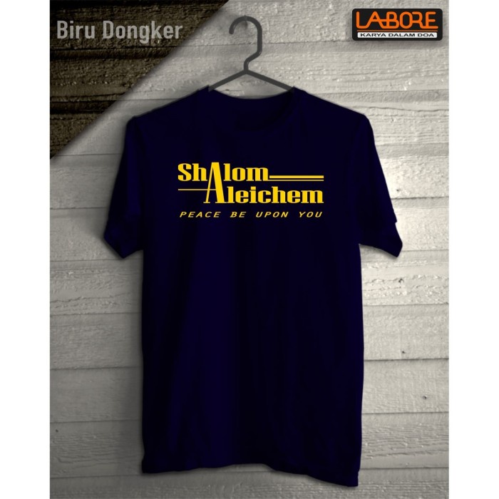 

Nemodorry Kaos Rohani Kristen Katolik Shalom Aleichem (Size: M,L,Xl)