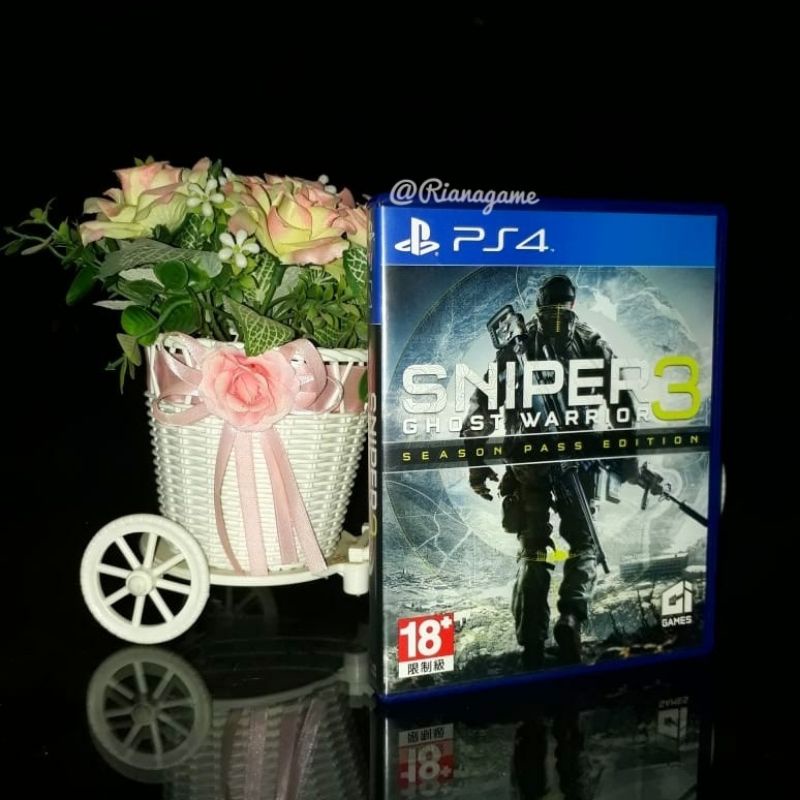BD Kaset PS4 PS5 Sniper Ghost Warrior 3 Game CD PS 4 5 Original Playstation Bekas Second Mulus