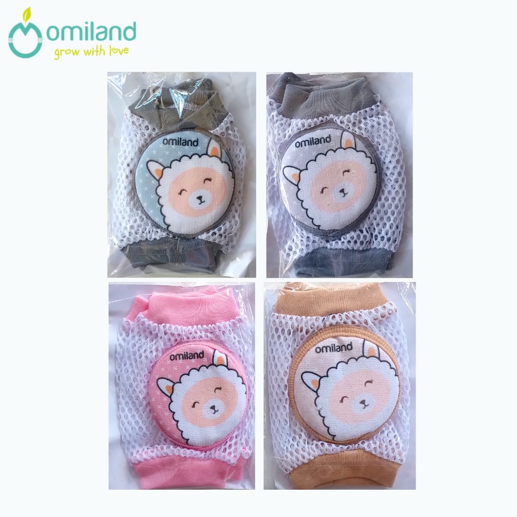 Omiland Pelindung Lutut Bayi Print Karakter Deker Baby Knee Pads Protector Dengkul