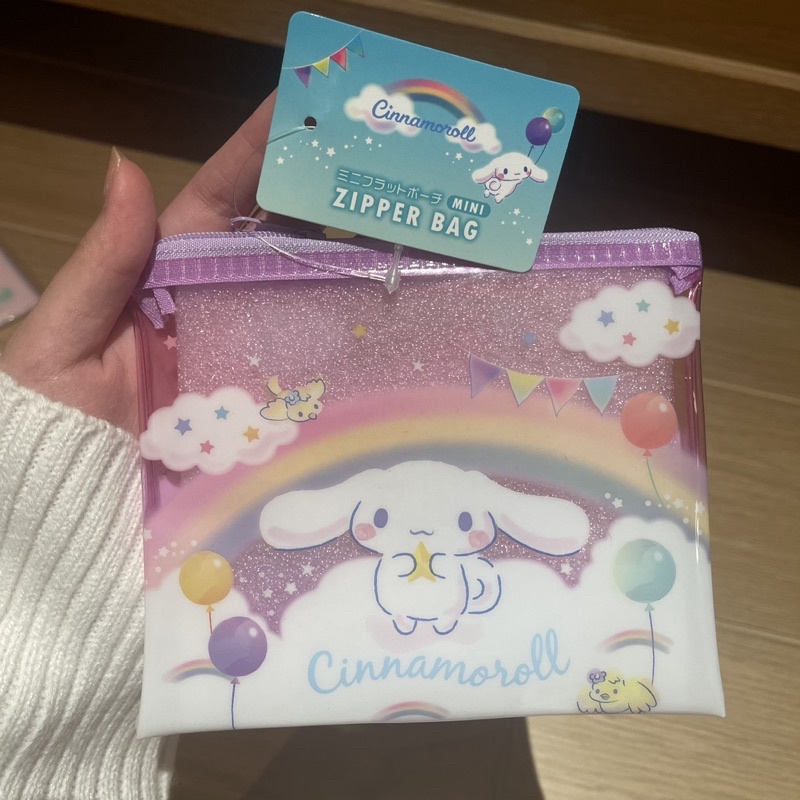 dompet koin Cinnamoroll dompet kecil Cinnamoroll dompet pvc Cinnamoroll dompet transparan cinnamorol