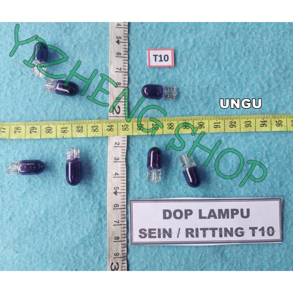 DOP LAMPU SEIN / RITTING T-10 UNGU