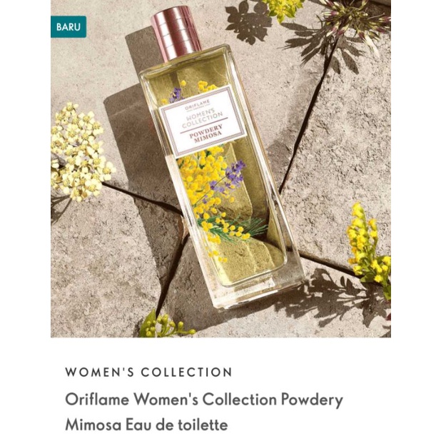 PRODUK TERBARU DESEMBER 2022 WOMENS COLLECTION POWDERY MIMOSA / RADIANT PEONY / WOMENS COLLECTION INNOCENT WHITE LILAC EAU DE TOILETTE / HAND CREAM / WOMENS COLLECTION DELICATE CHERRY BLOSSOM EAU DE TOILETTE