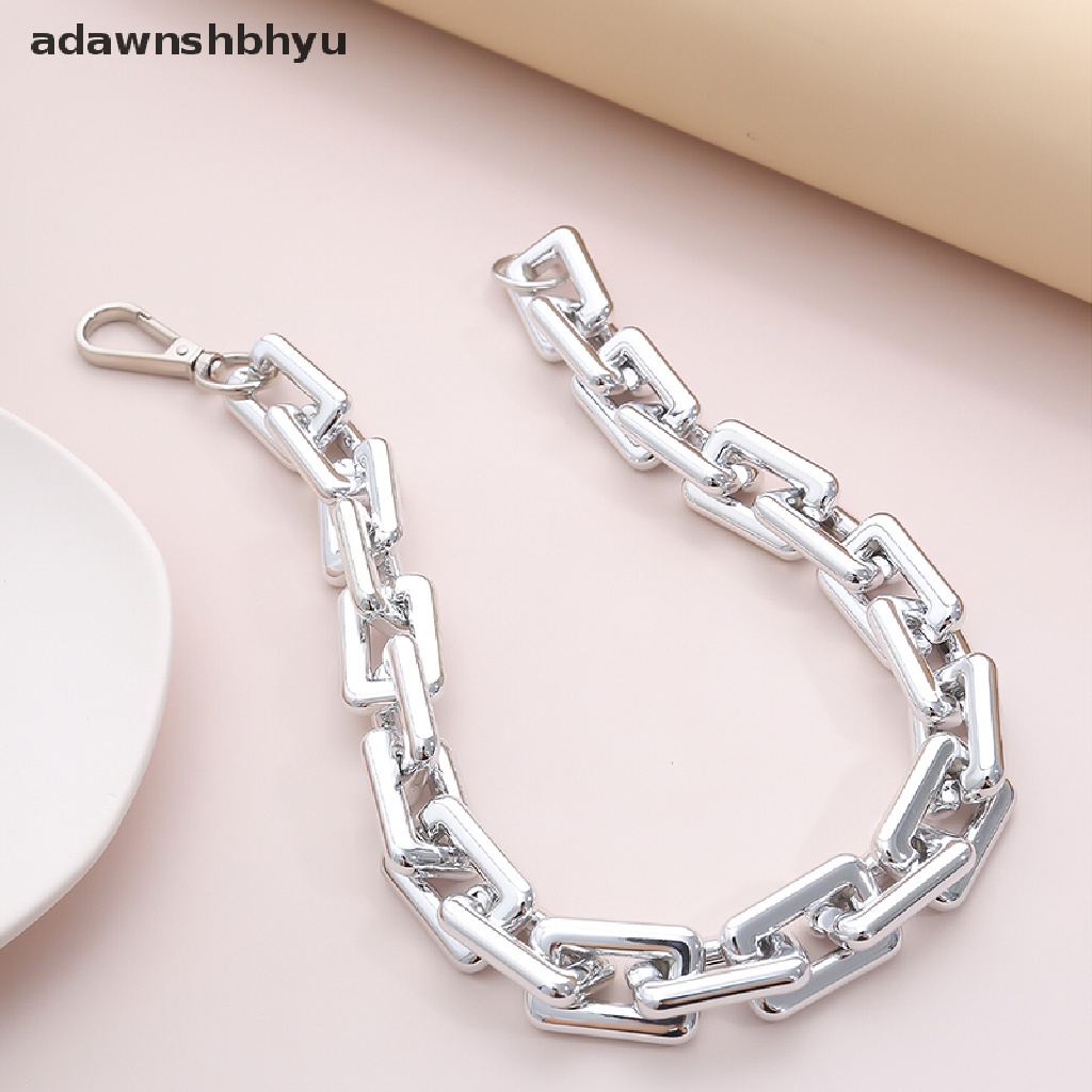 Adawnshbhyu Punk Hip Hop Choker Kalung Rantai Chunky Statement Fashion Charm Jewelry ID