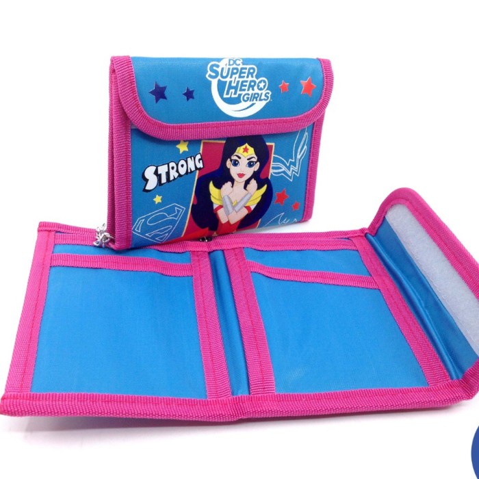 

DC SUPERHERO GIRLS WALLET 3 FOLD - DADI/ DOMPET ANAK